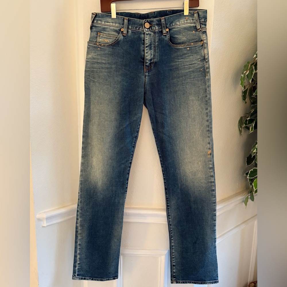Emporio Armani Jude Sexy Fit Blue Jeans